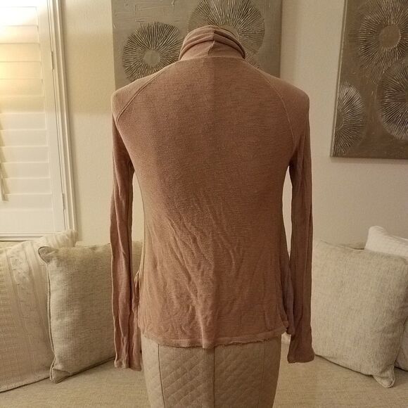Free People Intimately Pink knit turtleneck sz XS - Picture 4 of 8